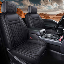 Load image into Gallery viewer, Custom Leather Car Seat Cover Full Set Fit For Ford F150 (2009-2025), F250, F350, F450(2017-2025)