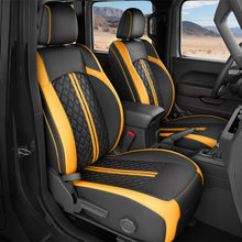 Load image into Gallery viewer, Jeep Wrangler JK JL Seat Covers 2007–2026 2 Door &amp; Unlimited Custom Fit Leather