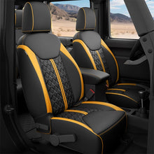 Load image into Gallery viewer, Jeep Wrangler JK JL Seat Covers 2007–2026 2 Door &amp; Unlimited Custom Fit Leather