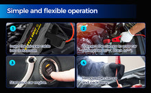 Load image into Gallery viewer, 1500A UltraSafe Jump Starter – 12V Lithium Battery Booster for Gas &amp; Diesel Vehicles with Power Bank &amp; LED Flashlight