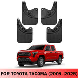 Amancarport® No-Drill Mud Flaps for Toyota Tacoma 2005–2025 Heavy-Duty All-Weather Custom Fit (4PCS)