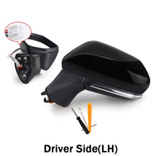 Load image into Gallery viewer, Side View Mirror Assembly for Toyota Camry 2006–2011 &amp; 2018–2024 (6th &amp; 8th Gen), Left or  Right, OEM-Quality, 8-Pin Connector