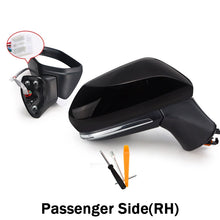 Load image into Gallery viewer, Side View Mirror Assembly for Toyota Camry 2006–2011 &amp; 2018–2024 (6th &amp; 8th Gen), Left or  Right, OEM-Quality, 8-Pin Connector