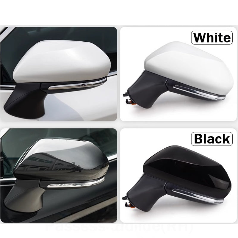 Side View Mirror Assembly for Toyota Camry 2006–2011 & 2018–2024 (6th & 8th Gen), Left or  Right, OEM-Quality, 8-Pin Connector