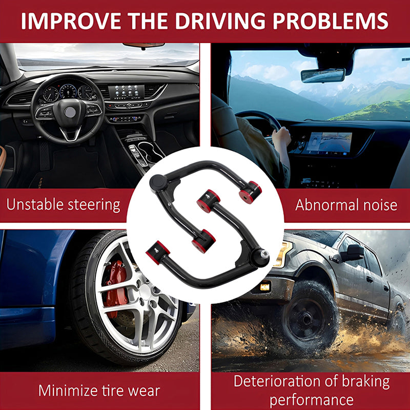 2–4" Lift Front Upper Control Arms for 2000–2006 Toyota Tundra & 2001–2007 Toyota Sequoia Suspension Upgrade