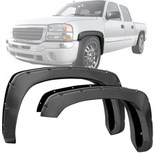 Load image into Gallery viewer, Front &amp; Rear Fender Flares Kit for 1999–2013 Chevy Silverado &amp; GMC Sierra 1500/2500HD/3500HD