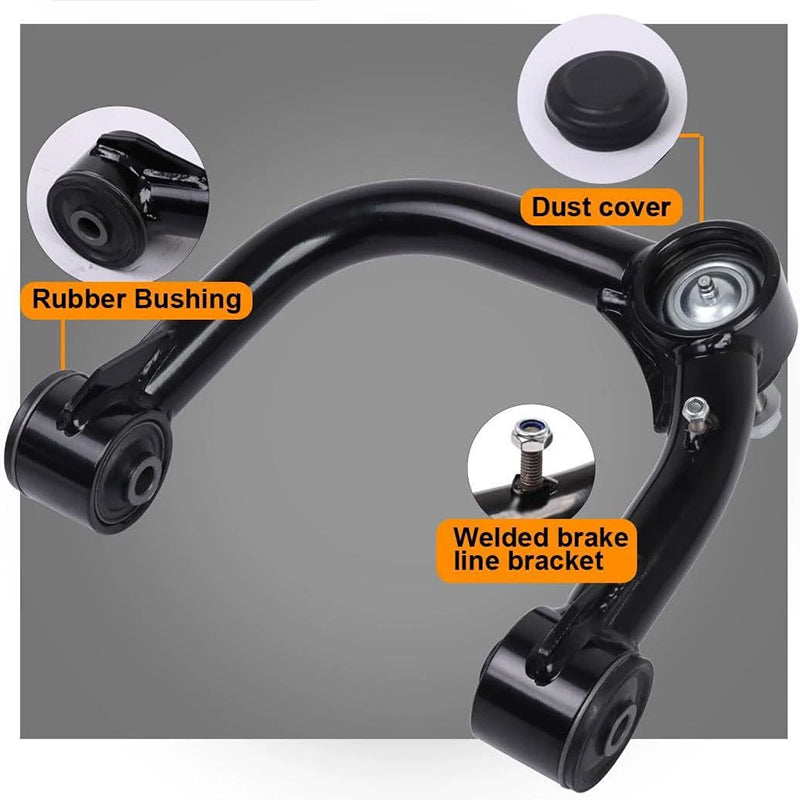 2005–2022 Toyota Tacoma 2–4" Lift Front Upper Control Arms – Heavy Duty Suspension Upgrade Kit