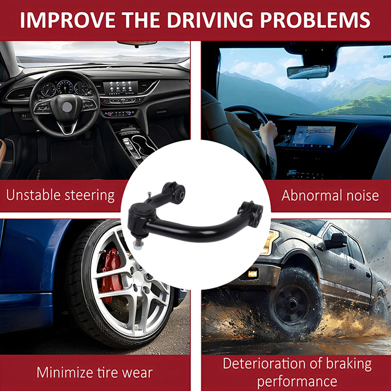 2005–2022 Toyota Tacoma 2–4" Lift Front Upper Control Arms – Heavy Duty Suspension Upgrade Kit