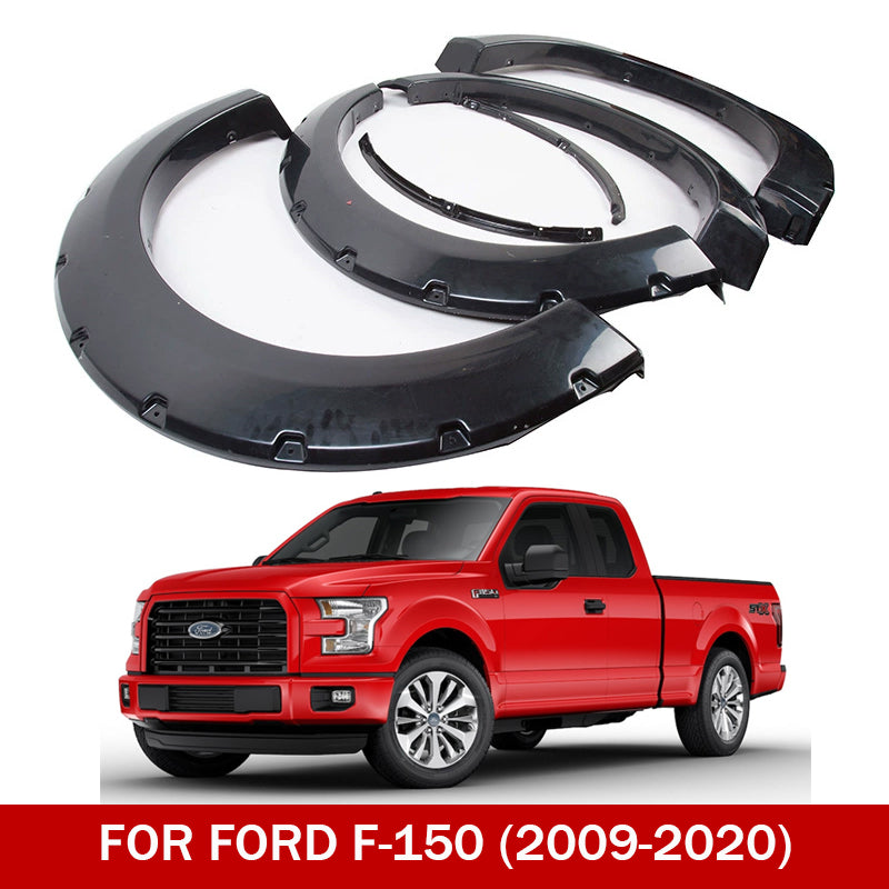 Fender Flares for Ford F-150 2009–2020 – 4PCS Pocket Style Wheel Arch Covers
