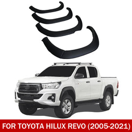 Fender Flares for 2005–20121 Toyota Hilux Revo – Front & Rear, 6-Piece Set