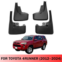Load image into Gallery viewer, Mud Flaps for Toyota 4Runner 2012–2024 All-Weather Custom Fit Splash Guards