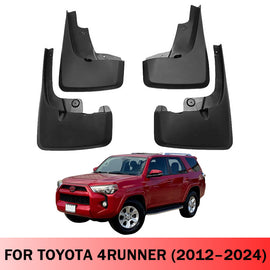 Mud Flaps for Toyota 4Runner 2012–2024 All-Weather Custom Fit Splash Guards