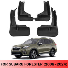 Load image into Gallery viewer, Mud Flaps for Subaru Forester 2008–2024 No-Drill Custom Fit Front &amp; Rear Splash Guards (4PCS)