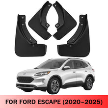 Load image into Gallery viewer, Mud Flaps for Ford Escape 2020–2025 Base Model No-Drill Custom Fit All-Weather Front &amp; Rear Splash Guards (4PCS)