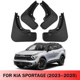 Mud Flaps for Kia Sportage 2023–2025 No-Drill Custom Fit All-Weather Front & Rear Splash Guards (4PCS)