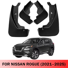 Load image into Gallery viewer, Mud Flaps for Nissan Rogue 2021–2025 No-Drill Custom Fit Front &amp; Rear Splash Guards (4PCS)