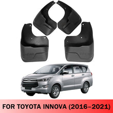 Load image into Gallery viewer, Mud Flaps for Toyota INNOVA 2016–2021 No-Drill Custom Fit All-Weather Front &amp; Rear Splash Guards (4PCS)