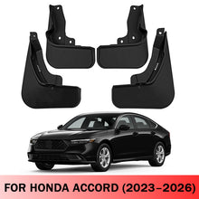 Load image into Gallery viewer, Mud Flaps for Honda Accord 2023–2026 No-Drill Custom Fit All-Weather Front &amp; Rear Splash Guards (4PCS)