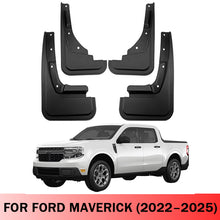 Load image into Gallery viewer, Amancarport® No-Drill Mud Flaps for Ford Maverick 2022–2025 Custom Fit All-Weather Front &amp; Rear Splash Guards (4PCS)