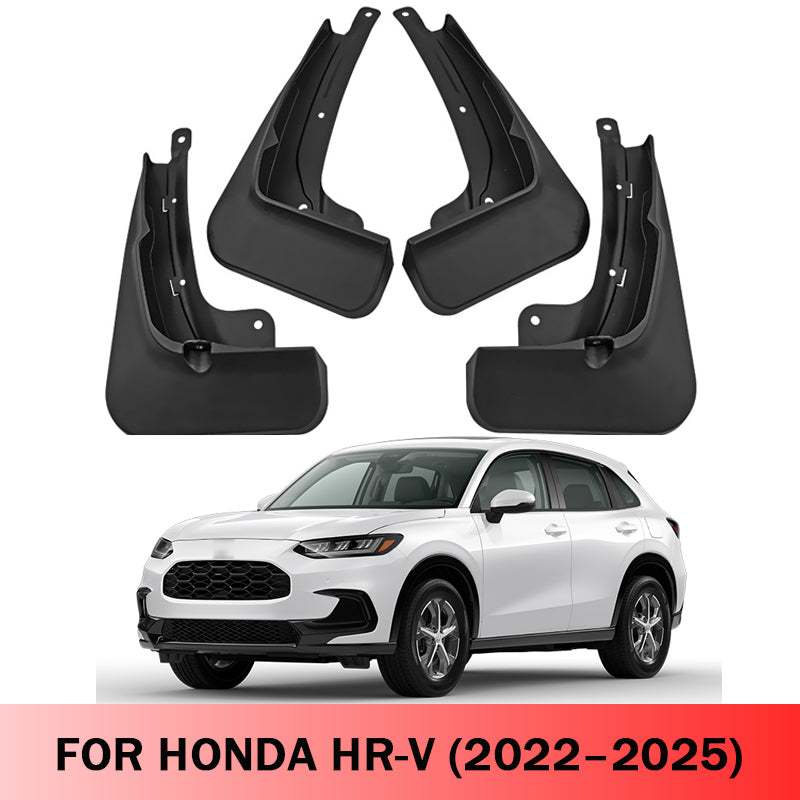Mud Flaps for Honda HR-V 2022–2025 No-Drill Custom Fit All-Weather Front & Rear Splash Guards (4PCS)