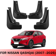 Load image into Gallery viewer, Mud Flaps for Nissan Qashqai 2007–2025 No-Drill Custom Fit Front &amp; Rear Splash Guards (4PCS)