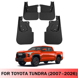Amancarport® No-Drill Mud Flaps for Toyota Tundra 2007–2026 Custom Fit All-Weather Splash Guards (4PCS)