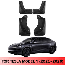 Load image into Gallery viewer, Amancarport® Mud Flaps for Tesla Model Y 2021–2026 No-Drill Custom Fit Front &amp; Rear Splash Guards (4PCS)