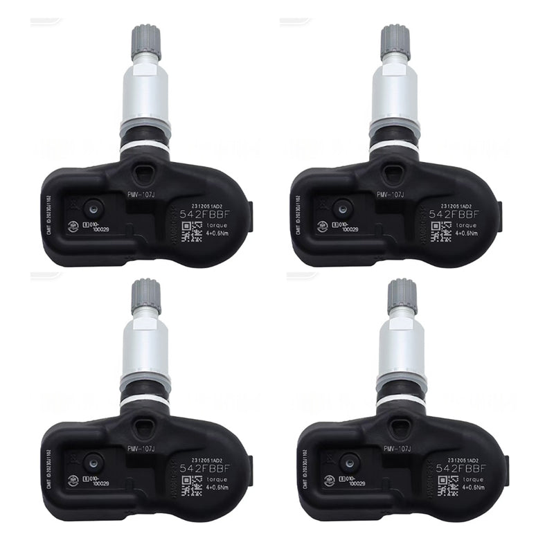 OEM 42607-06011 TPMS Sensor 4-Pack for Toyota & Lexus – Pre-Programmed Tire Pressure Monitoring System, Direct Fit Replacement