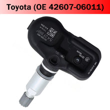 Load image into Gallery viewer, OEM 42607-06011 TPMS Sensor 4-Pack for Toyota &amp; Lexus – Pre-Programmed Tire Pressure Monitoring System, Direct Fit Replacement