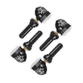 OEM 13598771 TPMS Sensor 4-Pack for Chevrolet Silverado, GMC Sierra, Cadillac – Direct Fit Tire Pressure Monitoring System Replacement