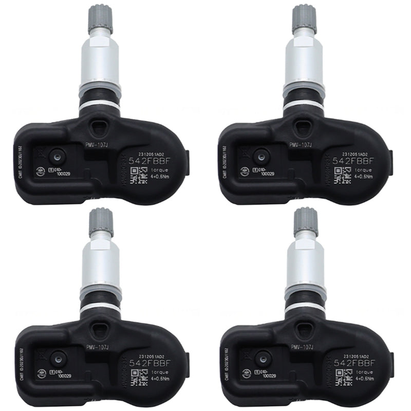 OEM 42607-33021 TPMS Sensor 4-Pack for Toyota & Lexus – 315MHz Tire Pressure Monitoring System, Direct Fit Replacement