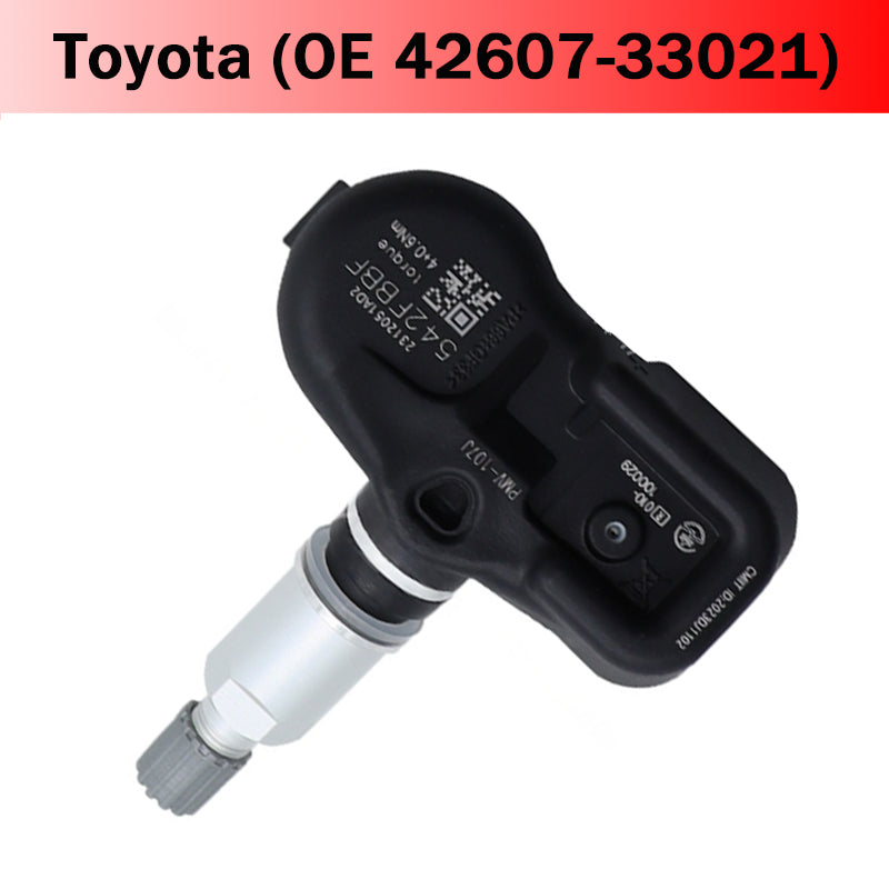 OEM 42607-33021 TPMS Sensor 4-Pack for Toyota & Lexus – 315MHz Tire Pressure Monitoring System, Direct Fit Replacement