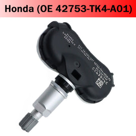 OEM 42753-TK4-A01 TPMS Sensor 4-Pack for Honda & Acura – Tire Pressure Monitoring System, Direct Fit Replacement