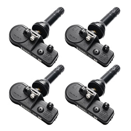 OEM 56029398AB TPMS Sensor 4-Pack for Jeep Dodge Chrysler Ram – Pre-Programmed Tire Pressure Monitoring System, Direct Fit Replacement