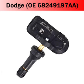 OEM 68249197AA TPMS Sensor 4-Pack for Chrysler Dodge Jeep Ram – Pre-Programmed Tire Pressure Monitoring System Replacement