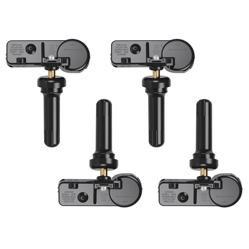 OEM DE8T-1A180-AA TPMS Sensor 4-Pack for Ford – 315MHz Tire Pressure Monitoring System Replacement, Pre-Programmed