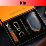 Genuine Leather Key Fob Cover for Kia (5-8 Button)