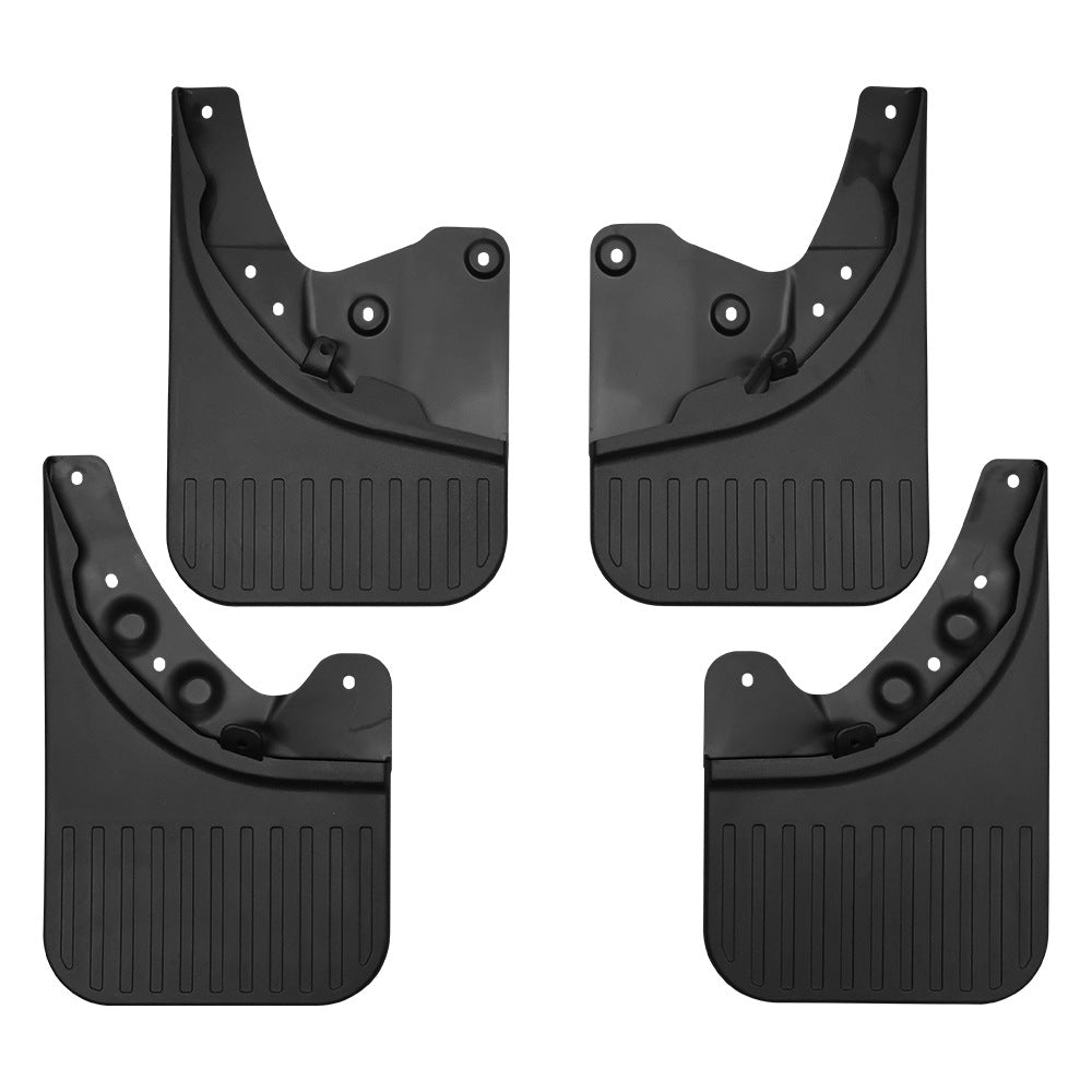 Mud Flaps for Toyota Tacoma (2005-2025) - 4pcs No-Drill Splash Guards Mudguards Kit