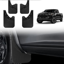 Load image into Gallery viewer, No-Drill Mud Flaps for 2005-2025 Toyota Tacoma 4-PC Heavy-Duty Splash Guards Set