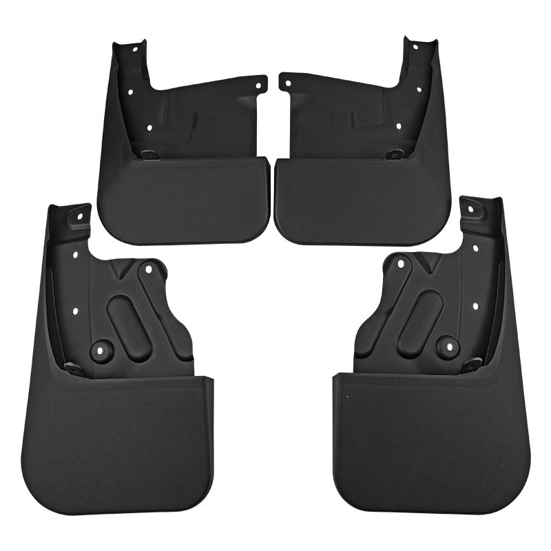 Mud Flaps for Toyota Tundra 2007-2025 , All-Weather Splash Guards , No-Drill Front & Rear Mudguards Set (4PCS)