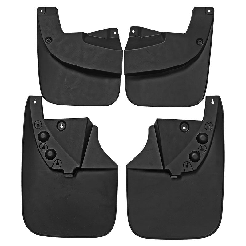 Mud Flaps for Toyota Tundra 2007-2025 , All-Weather Splash Guards , No-Drill Front & Rear Mudguards Set (4PCS)