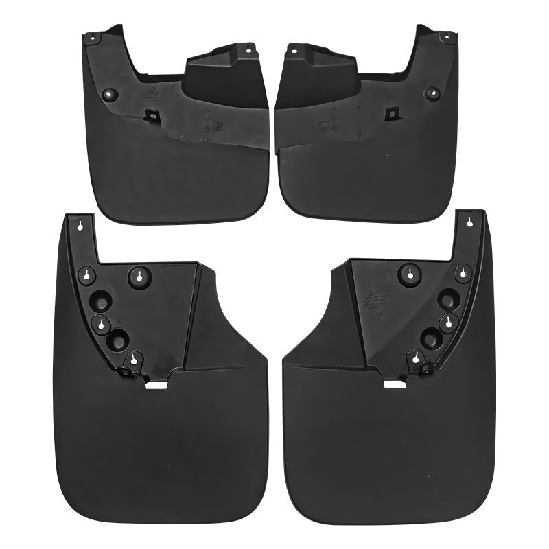 Mud Flaps for 2007-2025 Toyota Tundra All-Weather Splash Guards, No-Drill Front & Rear Mudguards Set