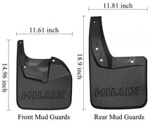 Load image into Gallery viewer, For Toyota Hilux Vigo/Revo 2015-2023 Mud Flaps