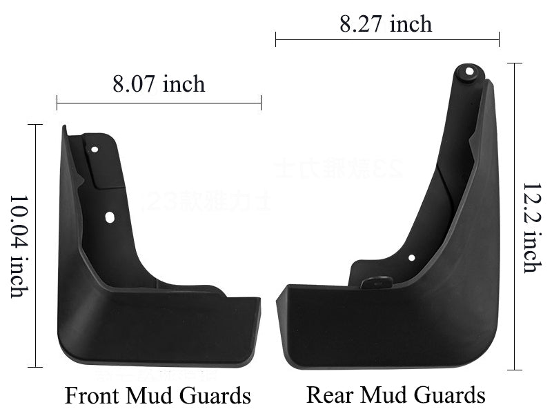 Mud Guards for Toyota Yaris Cross 2023 (Non-GR, Low Trim)