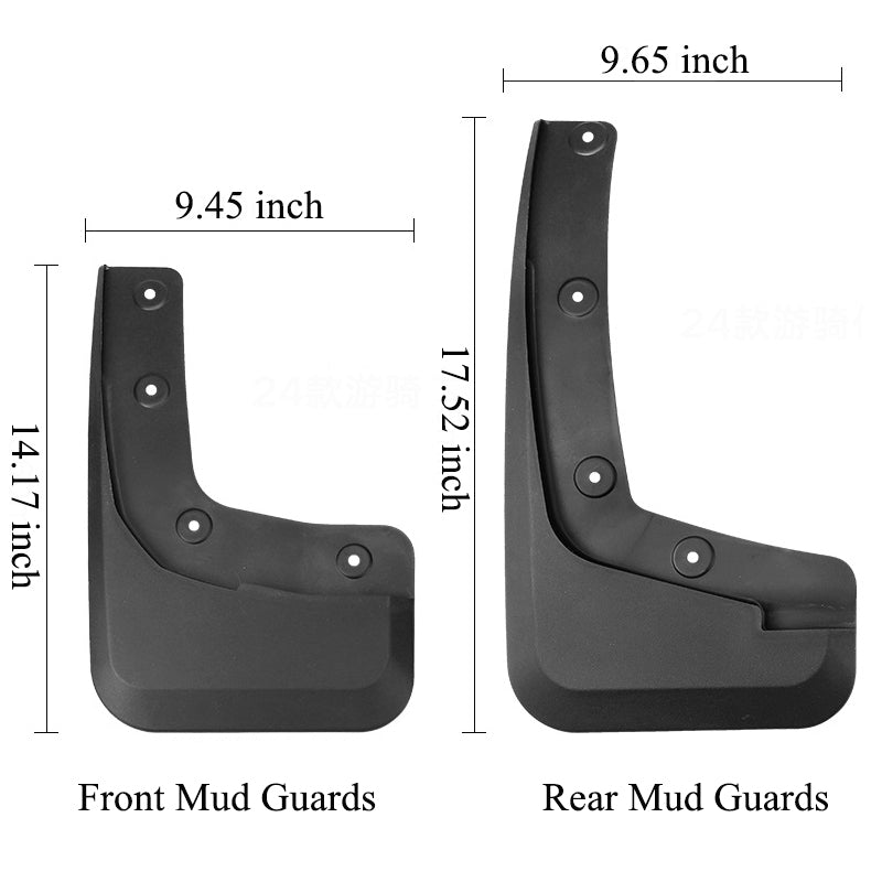 Mud Flaps for Ford Ranger 2024