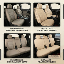Load image into Gallery viewer, Amancarport Custom Fit Car Seat Covers Full Set For Ford Explorer 7 Seats (2016-2019)