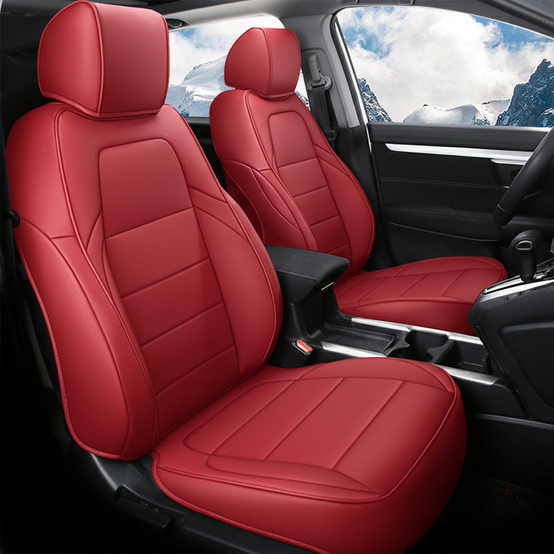 Custom Leather Car Seat Cover Full Set Special For Honda CRV(2012-2026)