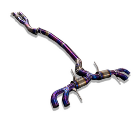 Titanium Exhaust System for Nissan GTR R35 (2008–2023) Non-Valved