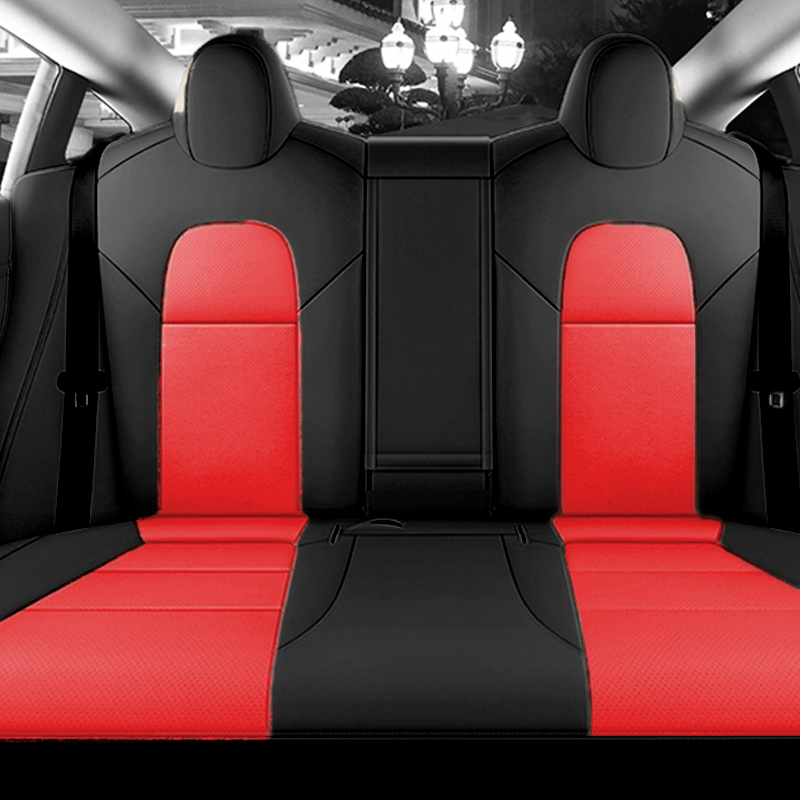 All-Inclusive Customized Tesla Model S/Model X 5-7Seats Alcantara Leather Car Seat Covers Full Set