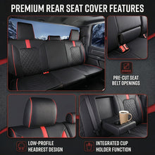 Load image into Gallery viewer, Custom For Dodge Ram Luxury All-inclusive Nappa Leather Car Seat Covers Full Set Compatible with Ram 1500(2014-2026)